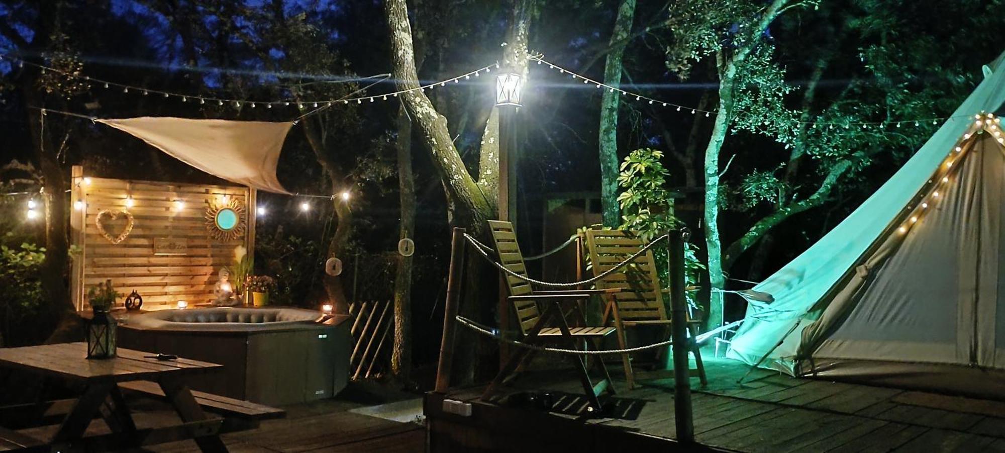 Evasion En Pleine Nature, Tipi Insolite Et Jacuzzi Au Pont Du Gard ! Vers Pont du Gard Ngoại thất bức ảnh